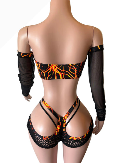 Orange Lightning